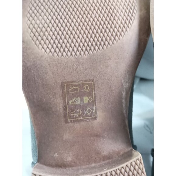 Steve Madden Dicey Gray Leather Booties Women’s Size 6 Ankle Boots Comfort - Picture 4 of 10